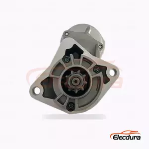 228000-6050 CLARK （BOMBA）: D706、D704 Motor de partida, 12V 2,5kW 9 dentes, vista lateral completa