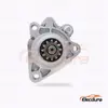 M9T61671 Mitsubishi startmotor, 24V 5kW 12 t&aelig;nder, komplet set fra siden