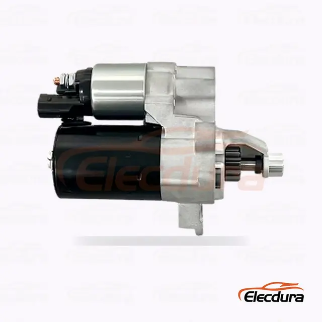 0001107450 Audi 스타터 모터 , 12V 1.1 kW 10 톱니, 전체 측면도