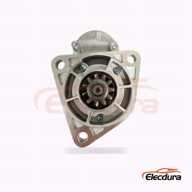 1-81100-191-0 Isuzu 6BB1 startmotor, 24V 4,5kW 11 t&aelig;nder, komplet set fra siden