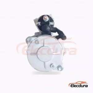 M008T81771 มอเตอร์สตาร์ท Mitsubishi, 24V 3.2kW 9 ฟัน, มุมมองด้านข้างที่สมบูรณ์