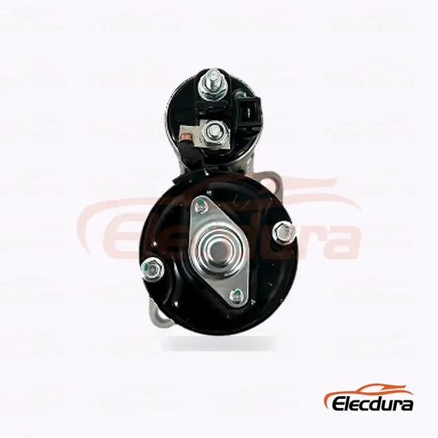 0001121008 Motor de arranque Volkswagen, 12 V, 1,1 kW, 10 dientes, vista del terminal trasero