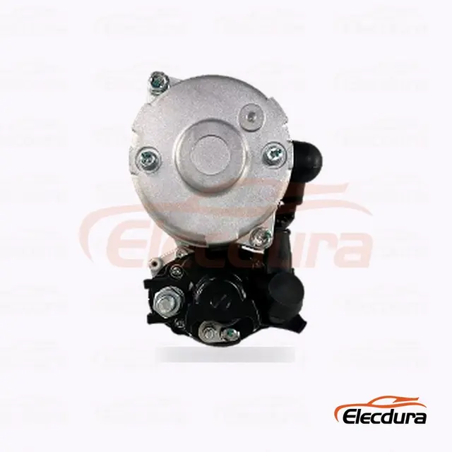 0-24000-3251 Hitachi ZX120 og Sumitomo Startmotor , 24V 4.5 kW 11 t&aelig;nder, bagfra terminalvisning