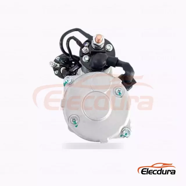 3918377 Motor de arranque de servicio pesado, 24 V, 5,5 kW, 10 dientes, vista del terminal trasero