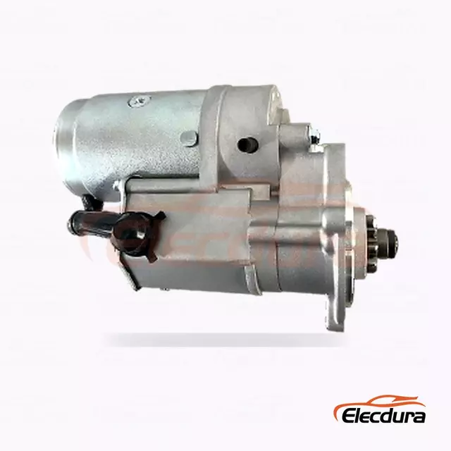 32A66-10100 Startermotor von Mitsubishi Industrial Equipment, 12 V, 2,2 kW, 10 Z&auml;hne, Ansicht des hinteren Anschlusses