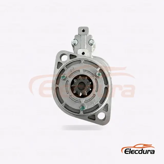 8-94453-212-0 Tipo Hitachi Motorino di avviamento , 12V 2,5 kW 9 denti, vista laterale completa