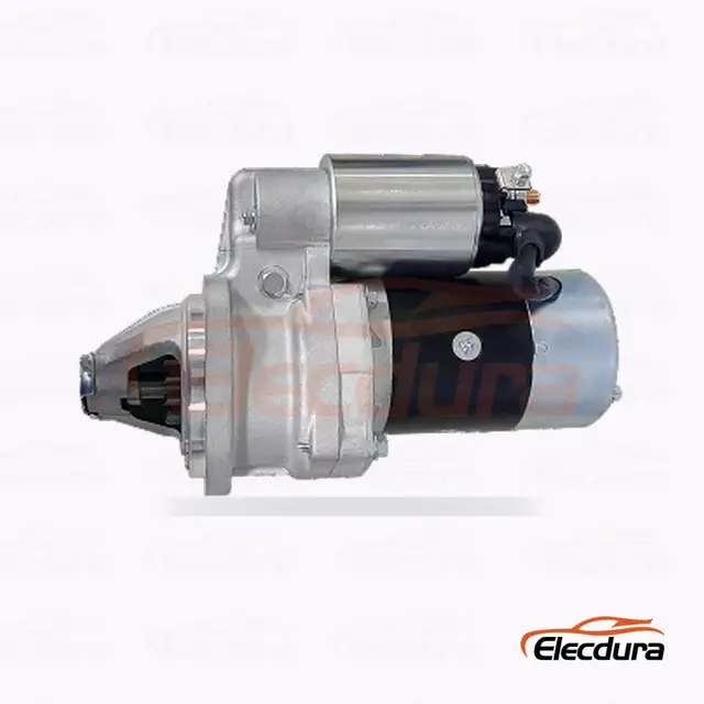 897225-1990 Hitachi-typ startmotor f&ouml;r Isuzu 4BG1, 24V 4,5kW 11 t&auml;nder, bakre terminalvy