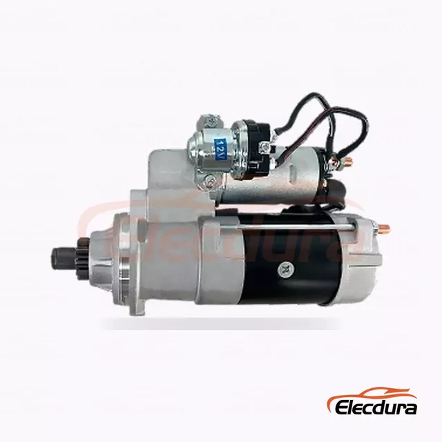 61005266 Motor de arranque de servicio pesado, 12 V, 3,3 kW, 10 dientes, vista del terminal trasero