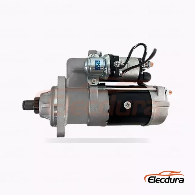 10479646 Heavy-Duty Starter Motor, 12V 3,3kW 9 Zubů, Pohled na zadn&iacute; termin&aacute;l