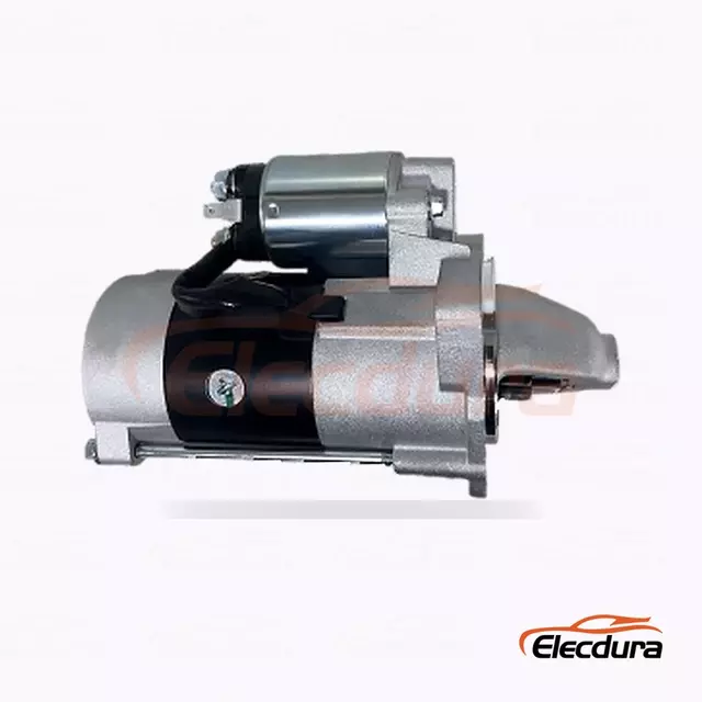 JS1352 Ford en Mazda WL-serie dieselstartmotor, 12 V, 2,2 kW, 10 tanden, achteraanzicht