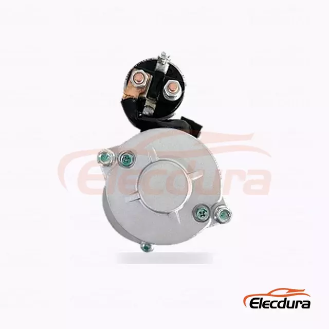 M2T60171 มอเตอร์สตาร์ทดีเซล Mitsubishi 4D55 และ 4D56, 12V 2.2kW 13 ฟัน, มุมมองด้านข้างที่สมบูรณ์