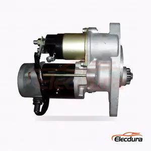 2810078090 Toyota W04D 24V Motorino di avviamento Vendita all'ingrosso, vista frontale lato trasmissione