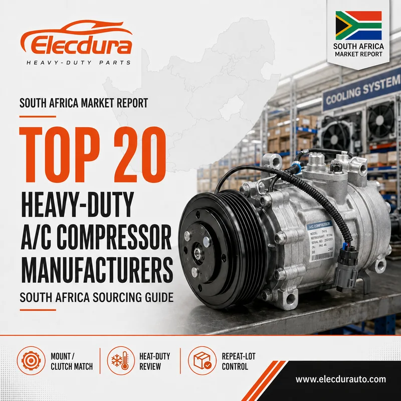 Top 20 fabrikanten van zware aircocompressoren in Zuid-Afrika