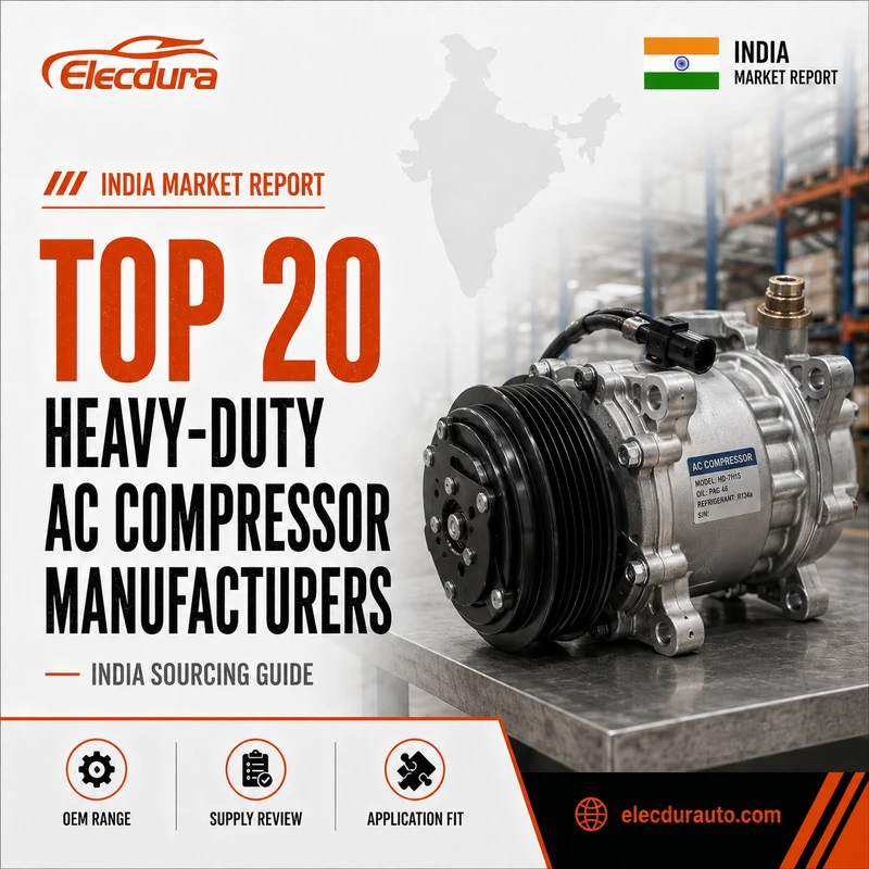 Top 20 poids lourd fabricants de climatisation Compresseur en Inde