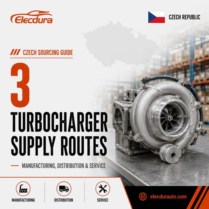 3 tjekkiske Turbolader produktions-, distributions- og serviceruter