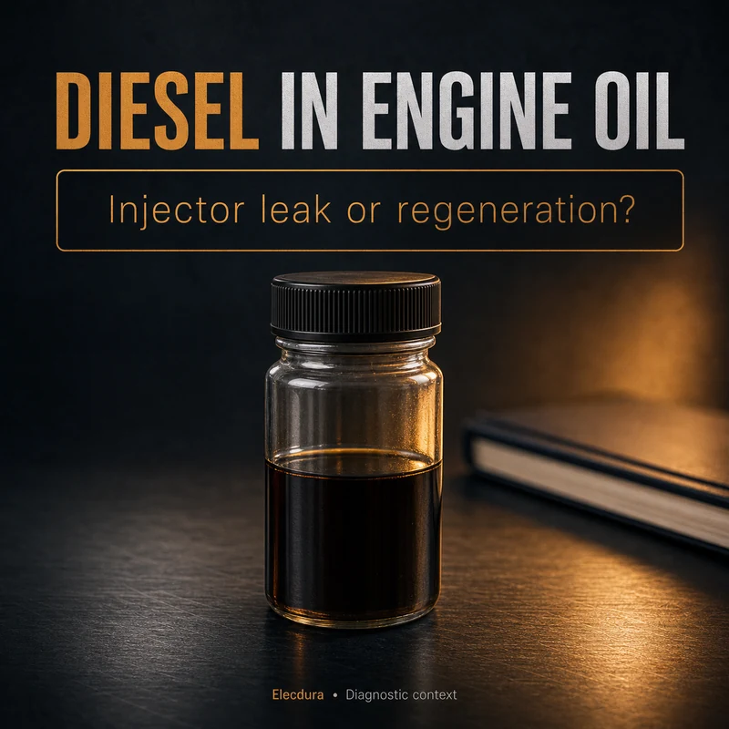 Diesel in motorolie: Injector Lekkage of regeneratie?