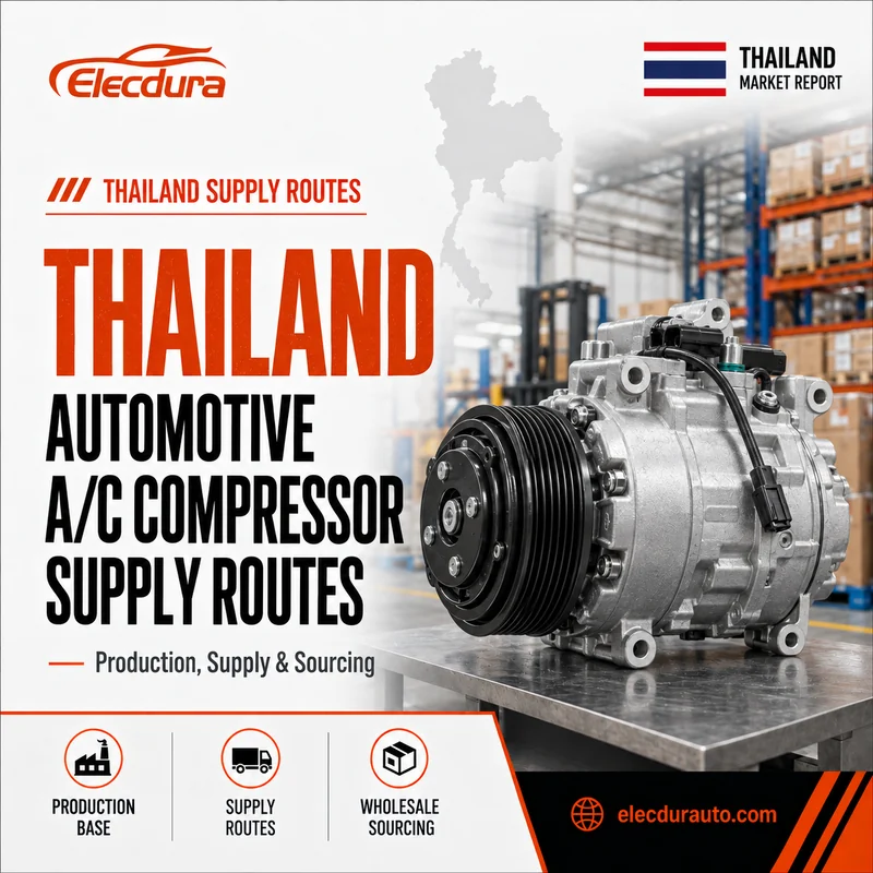 3 Thailand Automotive A/C-kompressorproduktion og forsyningsruter