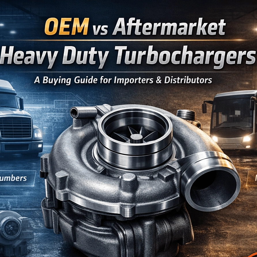 Turbocompressori per servizio pesante OEM e aftermarket: una guida all'acquisto per importatori e distributori