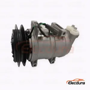 Compresor de aire acondicionado de servicio pesado de posici&oacute;n est&aacute;ndar 10K17A 24V B1 145 mm para excavadora Hitachi EX330