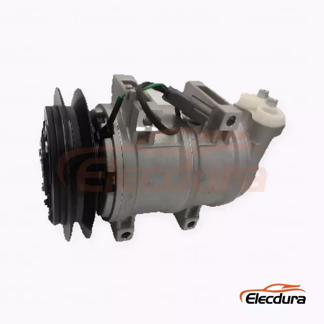 10K17A 24V B1 145 mm Hochleistungs-Klimakompressor in Standardposition f&uuml;r Hitachi EX330-Bagger