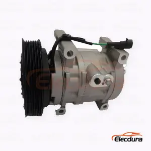 10S13A 24V PV6 128mm do ciężkich zastosowań Klimatyzacja Sprężarka do ciężar&oacute;wki JAC z silnikiem Yunnei D20