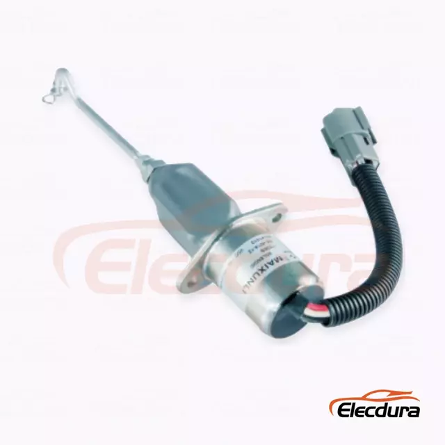 Elektrozaw&oacute;r odcinający dopływ paliwa SA-4014-12 1752ES do system&oacute;w regulator&oacute;w Woodward i Syncro-Start RSV/KRT