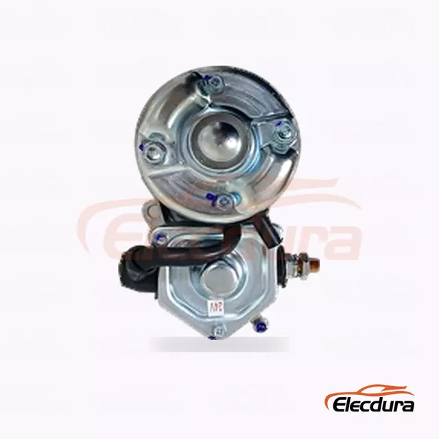 Startermotor vom Typ Denso, 24 V, 4,5 kW, 9 Z&auml;hne, CW, Variante A, Ansicht des hinteren Anschlusses