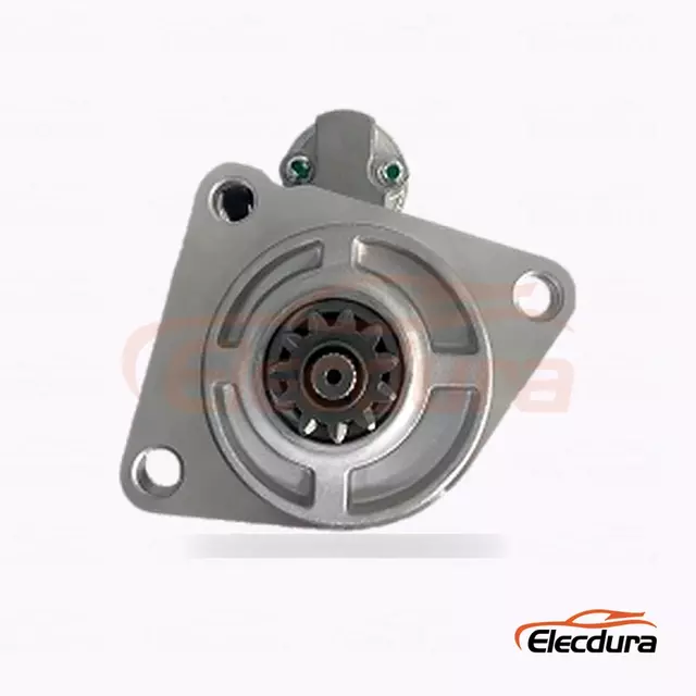 Motor de partida para escavadeira STA1534 Hyundai e Doosan, 24V 5,0kW 11 dentes, vista lateral completa