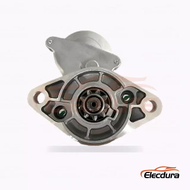 S6157 Toyota Sienna startmotor, 12V 1,4kW 9 t&aelig;nder, komplet set fra siden
