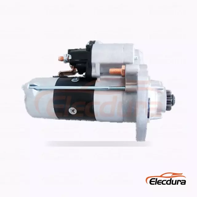 FYD152-N Kraftig startmotor, 12V 4,8kW 10 t&aelig;nder, komplet set fra siden