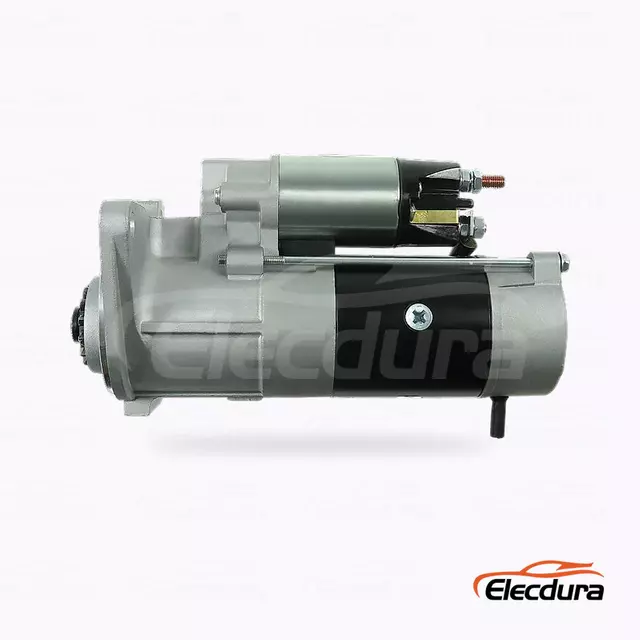 ME049186 Mitsubishi 4D31 SK210 Startmotor grossist, komplett sidovy
