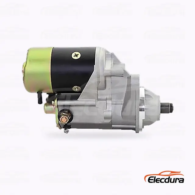 8970324640 Isuzu 4HF1 11T Motor de partida atacado, vista lateral completa