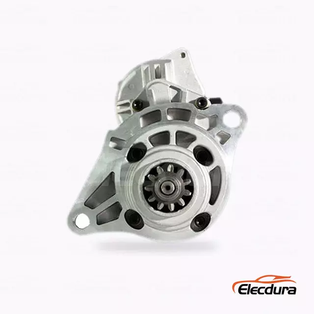 8980608540 Isuzu 6HK1T 4,5kW start&eacute;r Velkoobchod, předn&iacute; pohled na hnac&iacute; konec