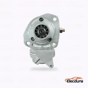 228000-6560 John Deere 700J 850J 24V 7,8 kW Startmotor Groothandel, vooraanzicht aandrijfzijde