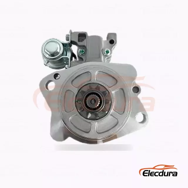 M8T60373 Mitsubishi ve Caterpillar Marş Motoru, 24V 5,0kW 10 Dişli, Komple Yan G&ouml;r&uuml;n&uuml;m