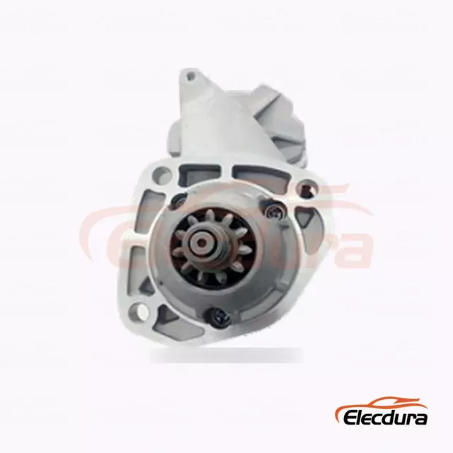 228000-4630 John Deere kombinuje startovac&iacute; motor, 12V 4,0kW, 10 zubů, pohled zezadu na termin&aacute;l
