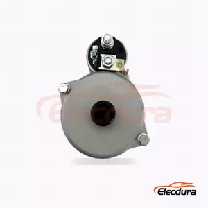 S0610S Motorino di avviamento tipo Bosch per Audi VW, 12V 1,4kW 9 denti, vista terminale posteriore