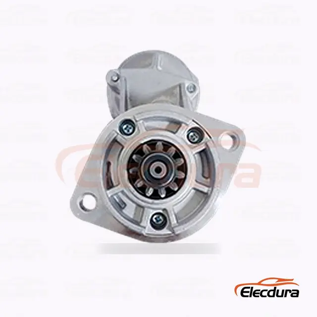 128000-9960 Start&eacute;r Komatsu, 12V 2,5kW 11 zubů, kompletn&iacute; bočn&iacute; pohled