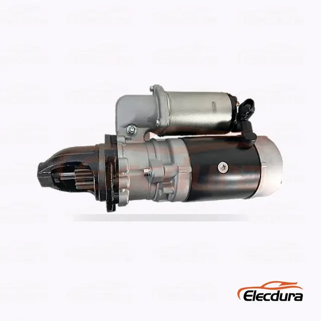 0-23000-6850 ميتسوبيشي محرك بادئ التشغيل ، 24V 7.5 kW 13 سنًا، عرض المحطة الخلفية