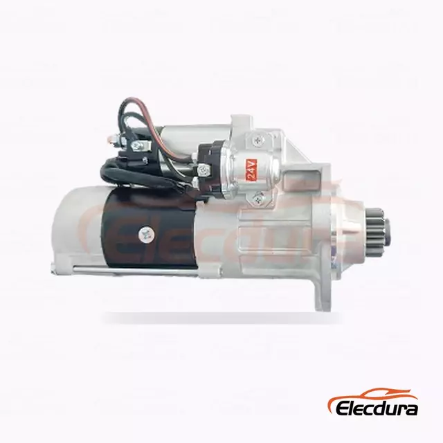 Tampak samping motor starter Scania / Bosch 19795N