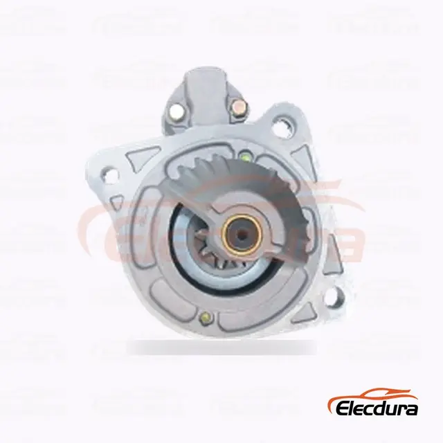 0001218174 Motor de arranque Bosch, 12 V, 2,3 kW, 9 dientes, vista del terminal trasero
