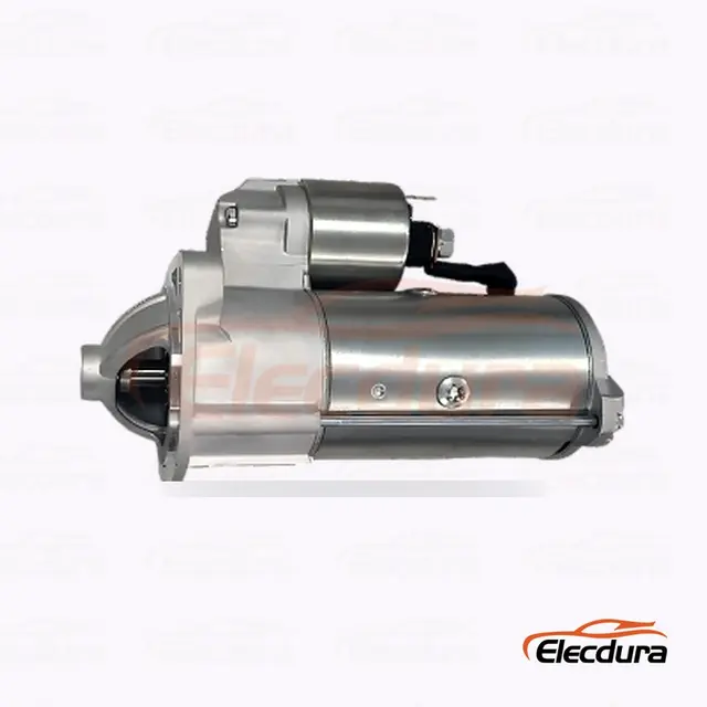 36100-42200 Hyundai Startmotor , 12V 51 kW 10 tanden, achteraanzicht