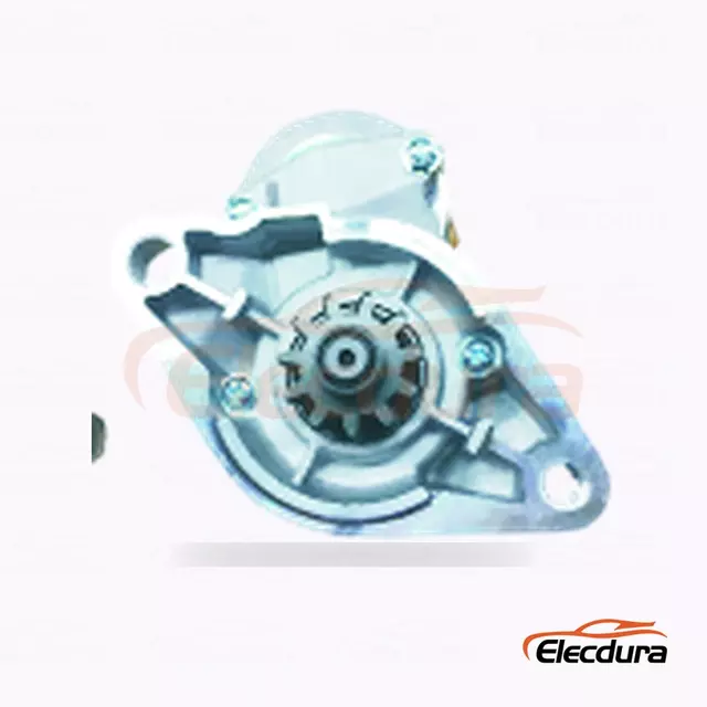 028000-7370 Toyota gaffeltruck startmotor, 12V 2,0kW 11 t&aelig;nder, bagfra terminalvisning