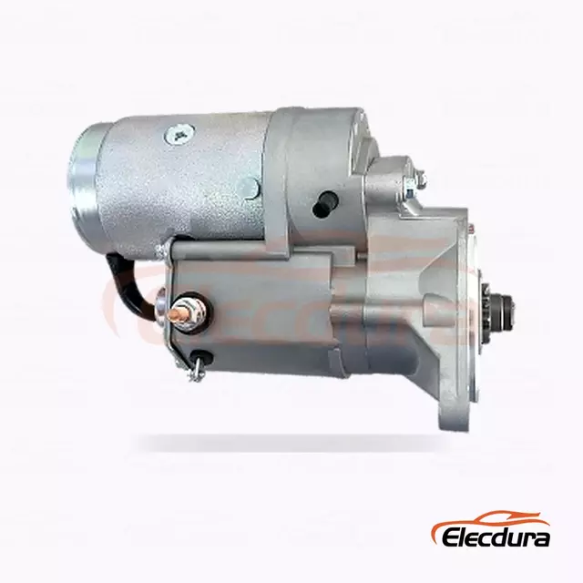 8-97042-997-0 Isuzu Elf NHR 및 NKR 트럭 스타터 모터, 12V 2.2kW 9톱니, 전체 측면도