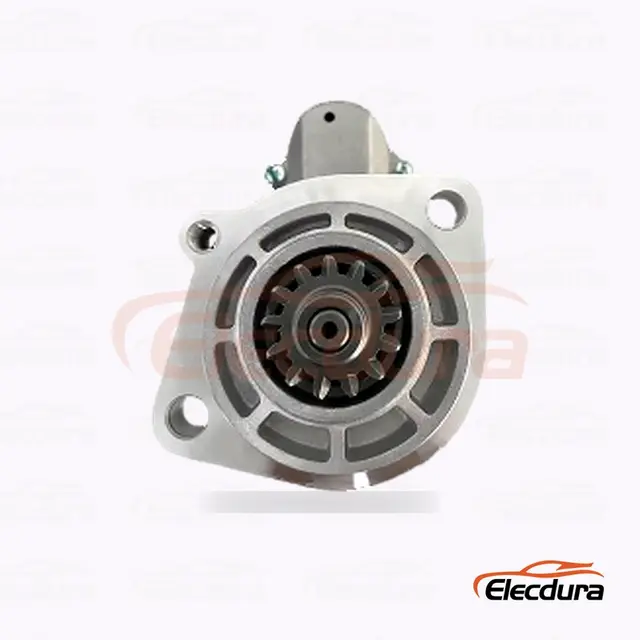 8-98054-063-0 Isuzu 4HK1 Anlasser, 24 V, 5,0 kW, 13 Z&auml;hne, komplette Seitenansicht