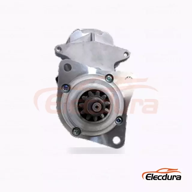 428000-3310 Yanmar 3TNV70 및 3TNV80F 스타터 모터, 12V 1.4kW 15톱니, 후면 터미널 보기