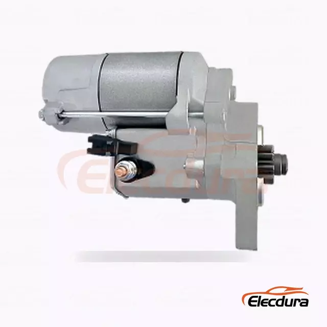 428000-2730 Motor de pornire pentru vehicule de pasageri Toyota, 12V 2,0kW 9 dinți, vedere laterală completă