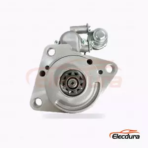 محرك بدء تشغيل الشاحنة M003T56471 Mazda T4100/E4100، 24 فولت 5.0 كيلو وات 9 أسنان، منظر جانبي كامل