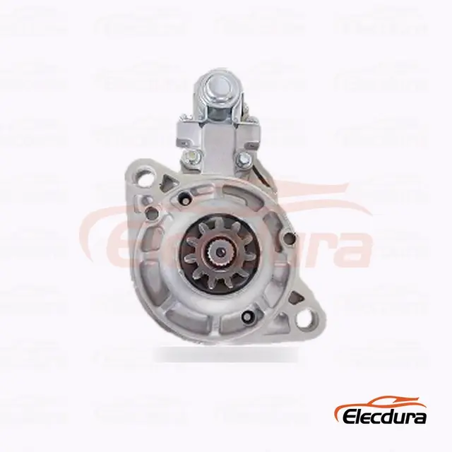 M008T62271 Mitsubishi Стартер , 24V 5 kW 11 зубьев, полный вид сбоку