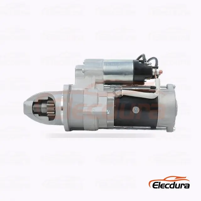 6526201-7124 Motor de arranque Daewoo, 24 V, 6,0 kW, 11 dientes, vista del terminal trasero